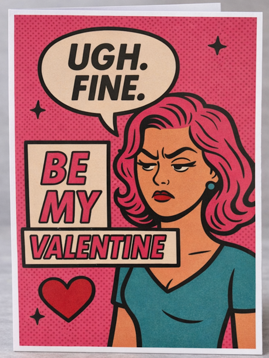 Ugh Fine Be My Valentine
